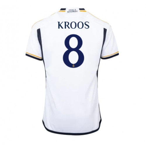 Real Madrid Toni Kroos #8 Domaci Dres 2023-24 Kratak Rukav
